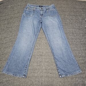 Sonoma Life+Style Petite Bootcut Jeans Light Wash Size 12P Y2K Flare Denim